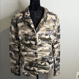 ANORAK Camo Puffer Jacket - sz L
